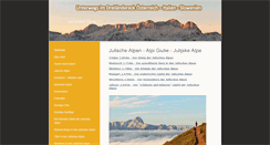 Desktop Screenshot of julische-alpen.info